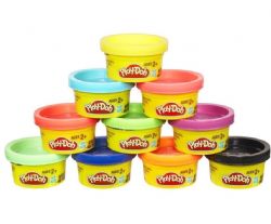 PLAY-DOH PÂTE À MODELER - POTS EN FÊTE (10 MINIPOTS)